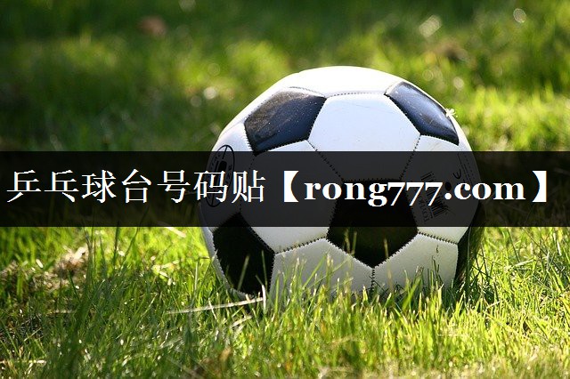 乒乓球台号码贴